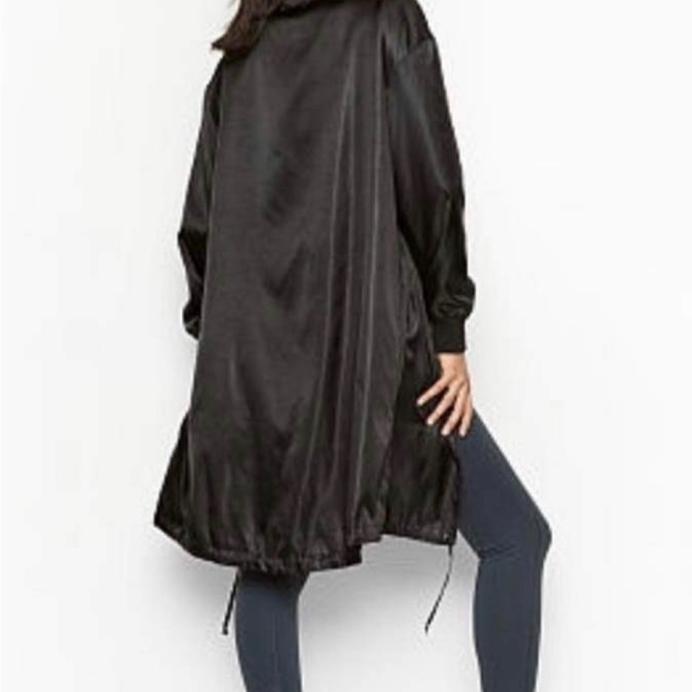 ❌S0LD❌ VICTORIA SPORT by Victoria’s Secret Satin-ish Longer Jacket NWT